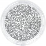X Nails jemný glitrový brokát na nehty STŘÍBRNÝ 3 g – Hledejceny.cz