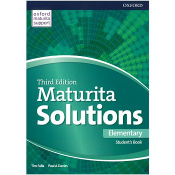 Maturita Solutions 3rd Edition Elementary Student´s Book Czech Edition