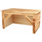 Trixie Dřevěný dům pro králíky opalované dřevo 50 x 26 x 31 cm – Zboží Mobilmania