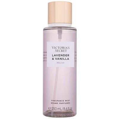 Victoria's Secret Levender & Vanilla Relax tělový sprej 250 ml – Zboží Dáma