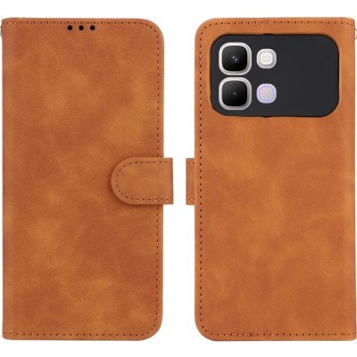 VSECHNONAMOBIL SKIN FLIP Infinix Note Edge hnědé 136835 – Hledejceny.cz