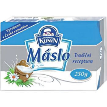 Mlékárna Kunín Máslo 82% 4 x 250 g