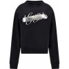 Dámská mikina Guess dámská mikina CN LOGO sweatshirt W4RQ15K9Z21-JBLK černá