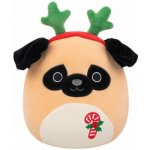 Squishmallows Mopsík Prince – Zboží Mobilmania