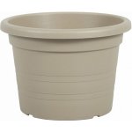Nohel Garden květináč CILINDRO plastový hnědý 40x28 cm – Zboží Dáma