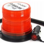 MAR-POL Výstražný maják, světlo oranžové 10-30V, 40 LED M82712 | Zboží Auto