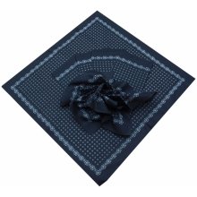 Etex Šátek černý bavlněný