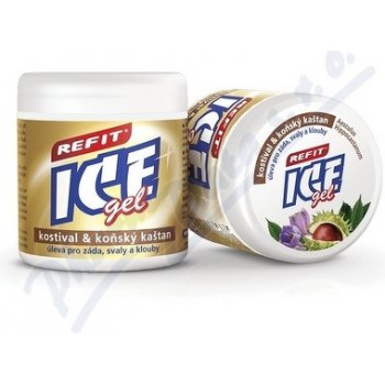 Refit Ice gel s kostivalem a kaštanem 230 ml hnědý