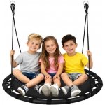 Iso 12029 houpací kruh 100 cm černá – Zboží Mobilmania