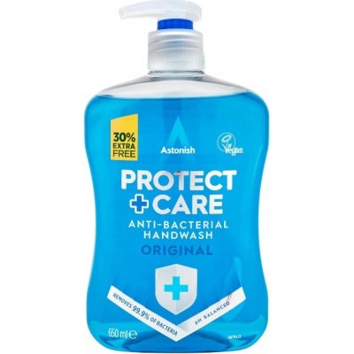 Astonish Antibakteriální tekuté mýdlo Protect and Care Original 600 ml