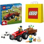 LEGO® City 60461 Červený traktor s přívěsem a ovcemi – Zboží Živě LEGO® City 60461 Červený traktor s přívěsem a ovcemi – Zboží Živě