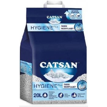 CATSAN Hygiene Plus hygienické pro kočky 20 l