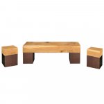 Bohemit Mr. Weasley hnědá / dub 140 cm set – Zboží Mobilmania