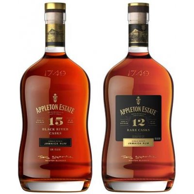 Appleton 12y 43% 0,7 l a Appleton Estate 15y Black River Casks 43% 0,7 l (set)