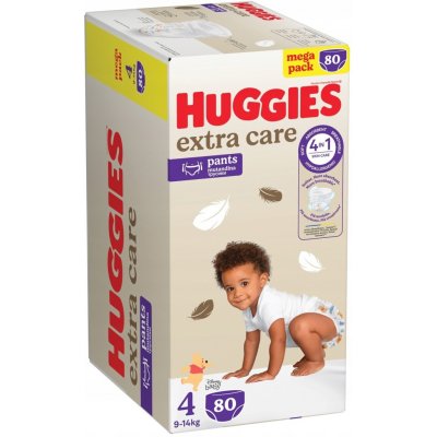 Huggies Extra Care Pants 4 80 ks – Hledejceny.cz