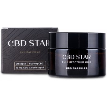 CBD Star Kapsle CBD 10% 1000 mg 30 kapslí