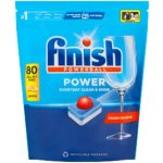 Finish Power Essential Lemon Tablety do myčky 80 ks – Zboží Dáma