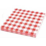 PAP Ubrousek FSC Mix 1vV Karo červený 33x33cm 100ks – Hledejceny.cz