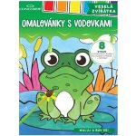 Omalovánky s vodovkami CONCORDE Veselá zvířátka A4 – Hledejceny.cz