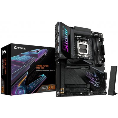 Gigabyte X870E AORUS PRO X3D – Hledejceny.cz