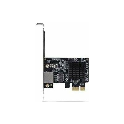 Startech 1-Port 5G Gigabit PCIe Network Adapter Card, TAA Compliant - Sítový adaptér - PCI Express 3.1 x1 nízký profil - 5GBase-T x 1 - cerná - kompatibilní s TAA – Zboží Živě