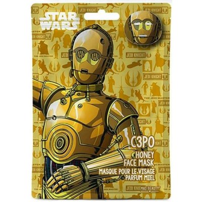 Mad Beauty Maska na obličej Star Wars C3PO 25 ml – Zbozi.Blesk.cz