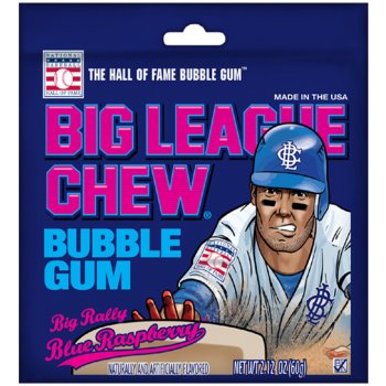 Big League Chew Blue Raspberry 60 g