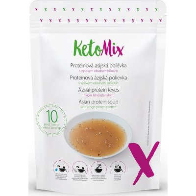 KetoMix Proteinová asijská polévka 10 porcí 250 g – Zboží Dáma