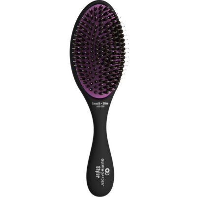 Olivia Garden Detangler Black Fine-Med OGD-F08 kartáč na vlasy pro jemné vlasy – Zbozi.Blesk.cz