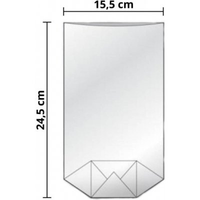 Greit Tatrafánový sáček s křížovým dnem - 155 x 245 mm – Hledejceny.cz