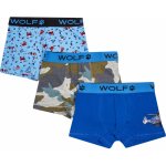 Wolf chlapecké boxerky L2281 mix – Zboží Dáma