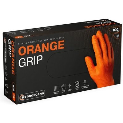 Rukavice Nitrile Gloves Orange Grip 90ks, vel.XL-10 | Zboží Auto