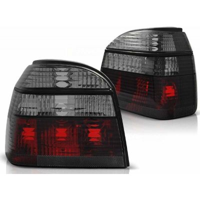 Zadní světlomety, světla, lampy Volkswagen Golf 3, 1992-1998, kouřové, červené – Hledejceny.cz