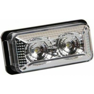 Světlo poziční boční 2 LED 24V F-11 bílé – Hledejceny.cz