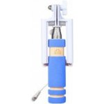 Winner Teleskopická tyč s kabelem pro selfie modrá 5327 – Zboží Živě