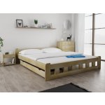 Textilomanie Naomi zvýšená borovice S laťkovým roštem Matrace Somnia 18 cm – Zboží Dáma