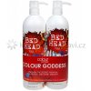 Kosmetická sada Tigi Bed Head Colour Goddess Oil Infused šampon 750 ml + kondicionér 750 ml dárková sada