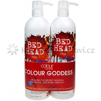 Tigi Bed Head Colour Goddess Oil Infused šampon 750 ml + kondicionér 750 ml dárková sada – Zbozi.Blesk.cz