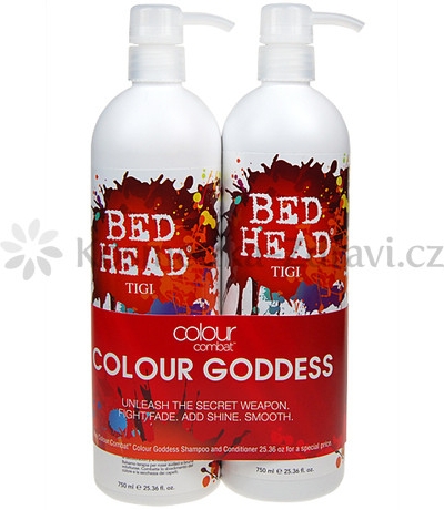 Tigi Bed Head Colour Goddess Oil Infused šampon 750 ml + kondicionér 750 ml dárková sada