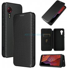 Pouzdro Shield4U Magnetic Samsung Galaxy XCover 5 SM-G525 Carbon Fiber černé