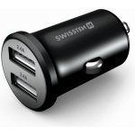 Swissten 20114000 Nabíječka telefonu 2 x USB 4,8A metal černý – Zboží Mobilmania