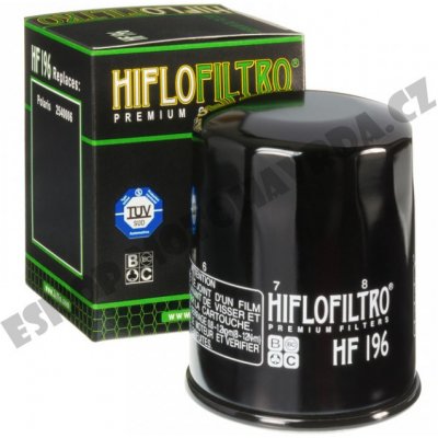 Hiflofiltro Olejový filtr HF196 | Zboží Auto