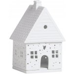 räder Porcelánový svícen Gingerbread House, bílá barva, porcelán – Zboží Dáma