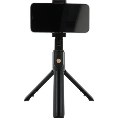 K07 Selfie teleskopická tyč se stativem a Bluetooth, černá 5903396033605