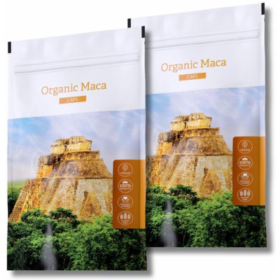 Energy Organic Maca caps 120 kapslí + Organic Maca caps 120 kapslí – Hledejceny.cz