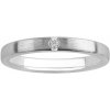 Prsteny SILVEGO Snubní stříbrný prsten Gloster s Brilliance Zirconia SHG201RW