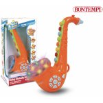 BONTEMPI Saxofon dětský stříbrný 8 klapek – Zboží Dáma