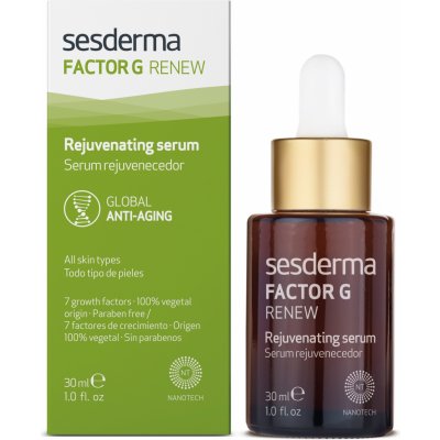 Sesderma Factor G Renew pleťové sérum s růstovým faktorem pro omlazení pleti Lipid Bubbles Growth Factors 30 ml