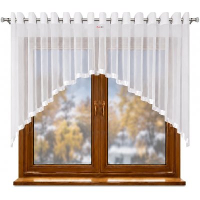 Fliying Hotová voálová záclona s kroužky Amelise 300x135 cm – Hledejceny.cz