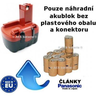 AEB Bosch 14,4V 2,0 Ah Panasonic - neoriginální – Hledejceny.cz